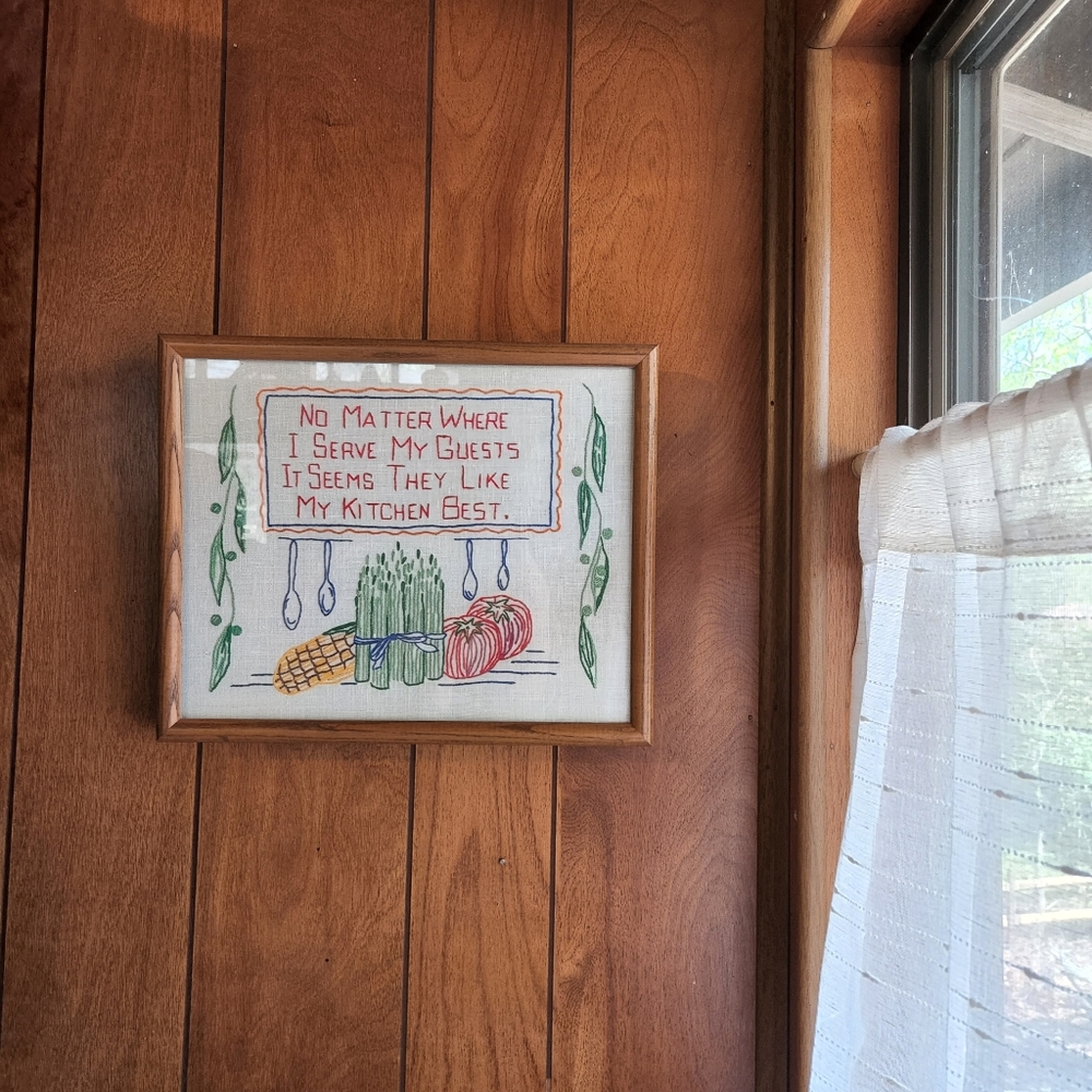 Vintage Kitchen Embroidery